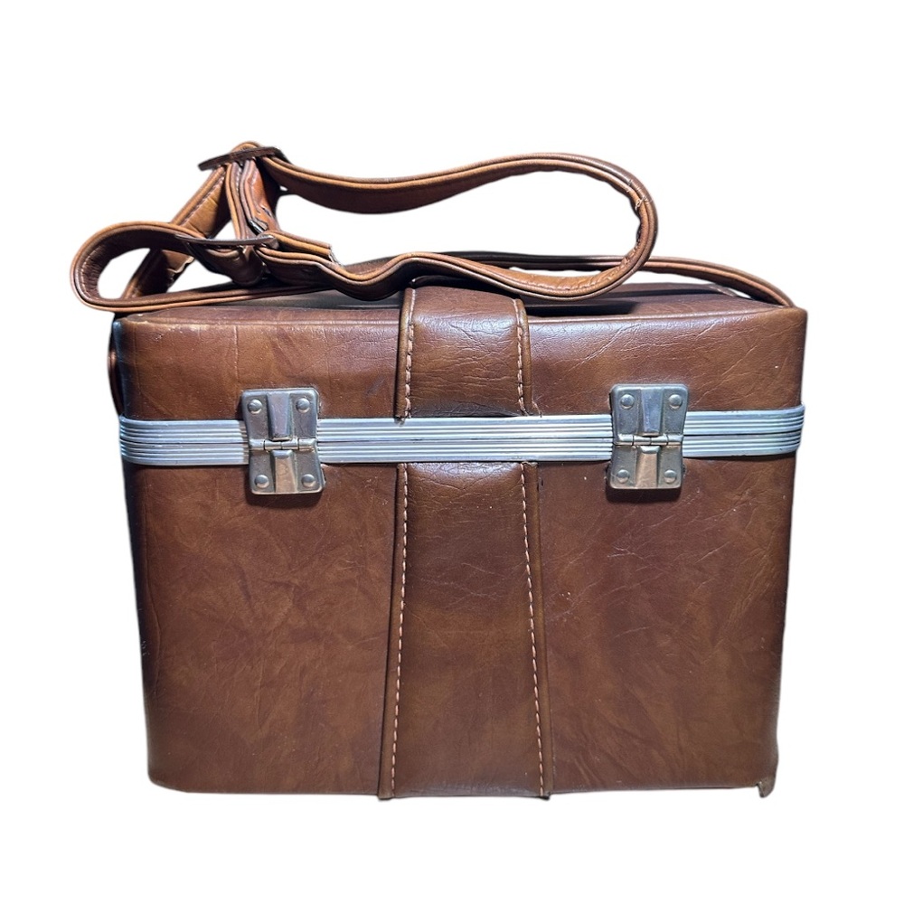 Brown Leather Men's Bag - Picture 6 of 11